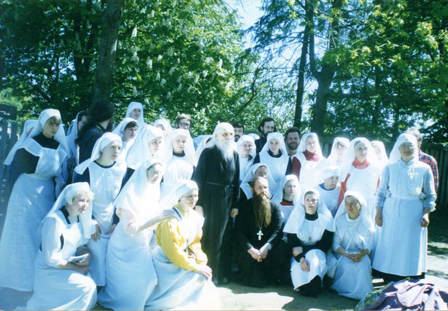 white sisters with father nikolai